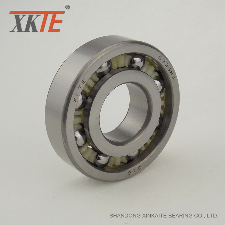 Polyamide Cage Ball Bearing cho băng tải troughed băng tải