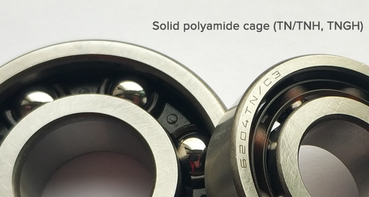 Chất liệu Nylon Cage Bearing cho khai thác mỏ Băng tải Idler