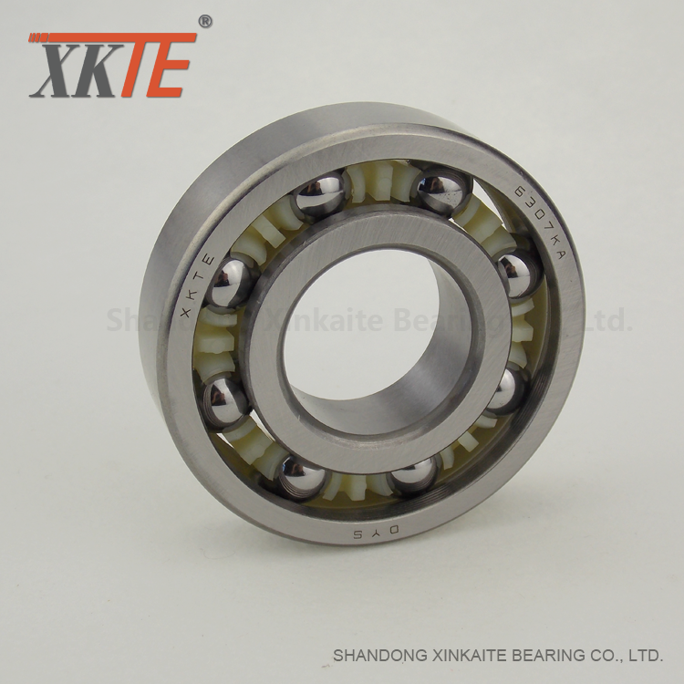 Băng tải Idler hội Nylon Cage Ball Bearing