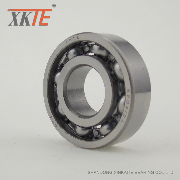 Ball Bearing cho nghiêng Blet Băng tải con lăn bộ phận