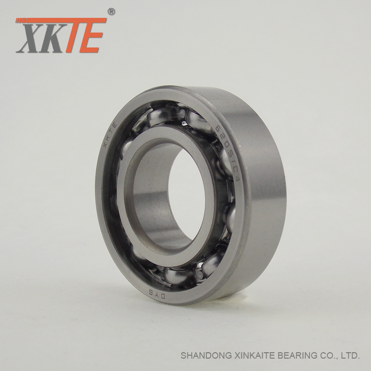 Khai thác mỏ quặng Băng tải Idler Các bộ phận con lăn Ball Bearing