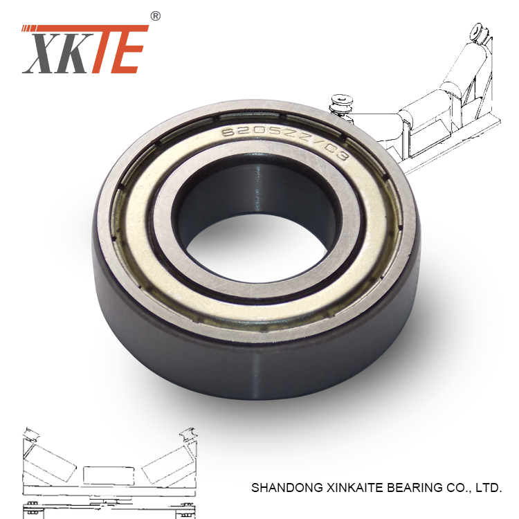 Ball Bearing cho khai thác mỏ Băng tải Idler Rolls Parts