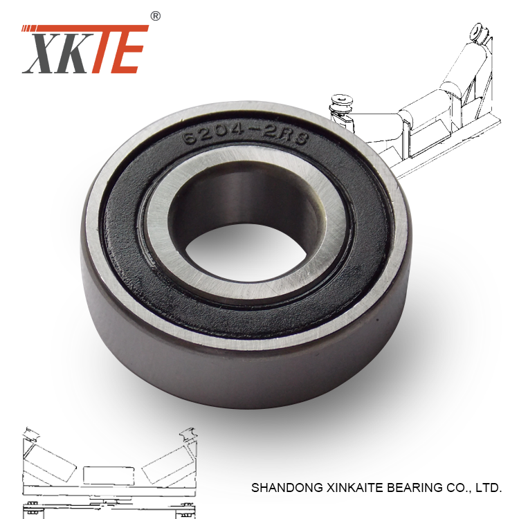 Thép Cage Shielded Ball Bearing Đối với Grasshopper Băng tải